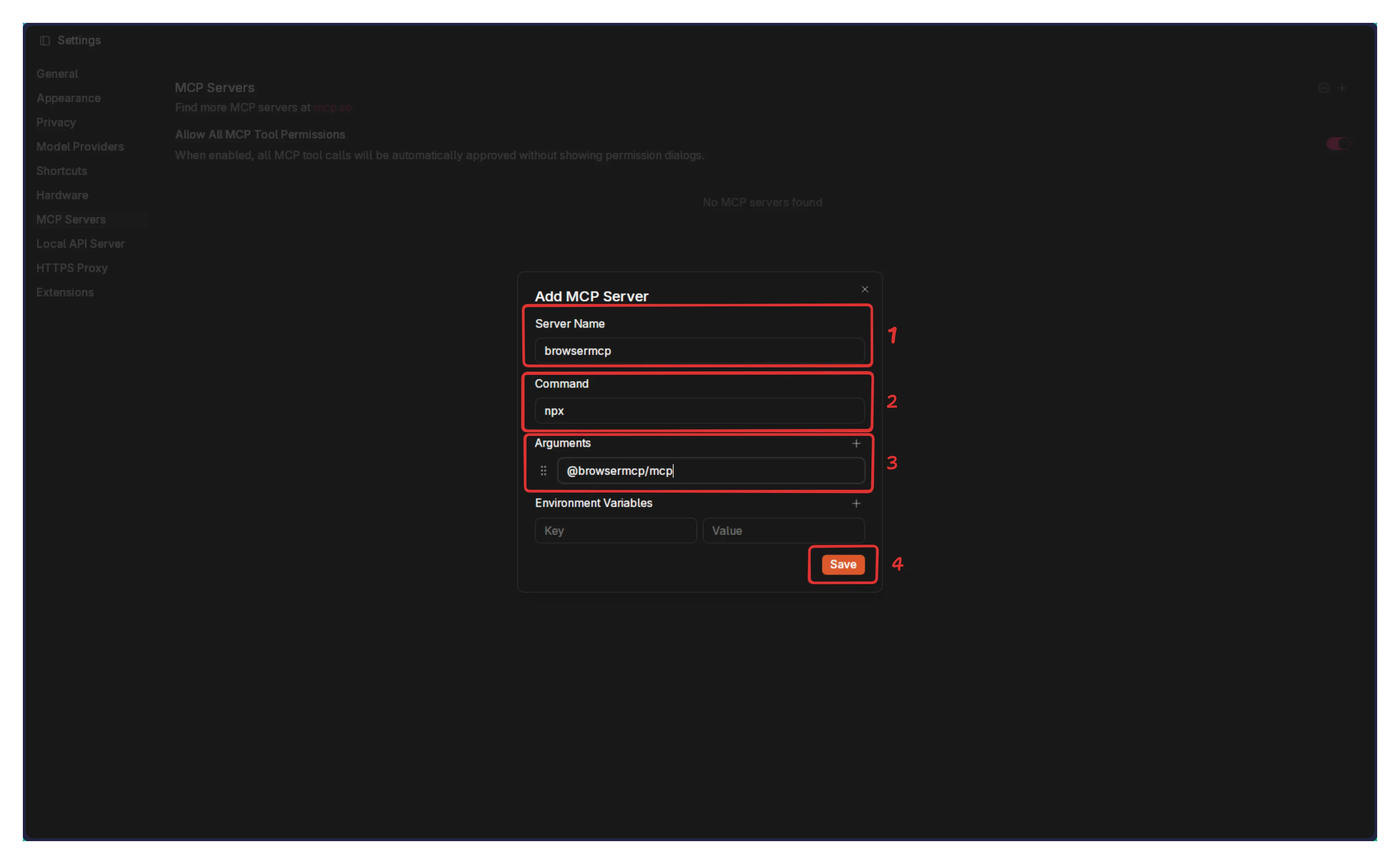 Configure Browser MCP